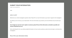 Desktop Screenshot of investigationinfo.com