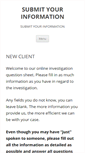 Mobile Screenshot of investigationinfo.com